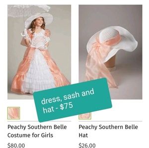 peachy southern belle costume